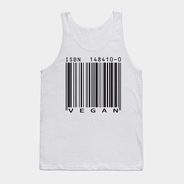 Vegan Barcode Tank Top by Bugsponge